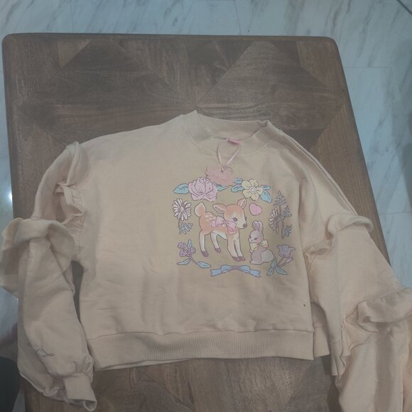 Unique Vintage Miss Candyholic lamb sweatshirt size XL New Oversized - Picture 1 of 3
